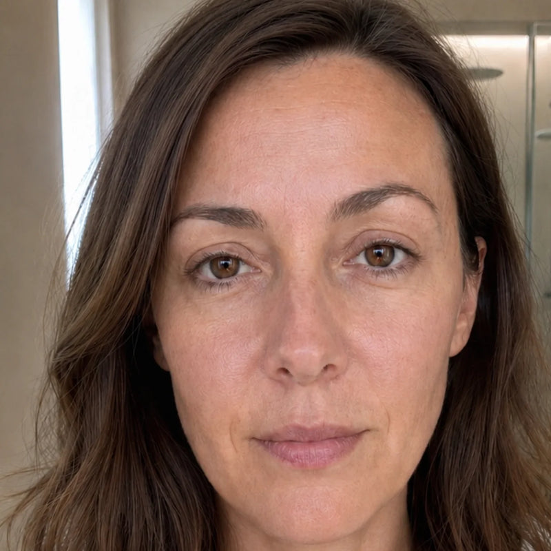 Peau après 4 semaines avec le Skin Glow PRO
