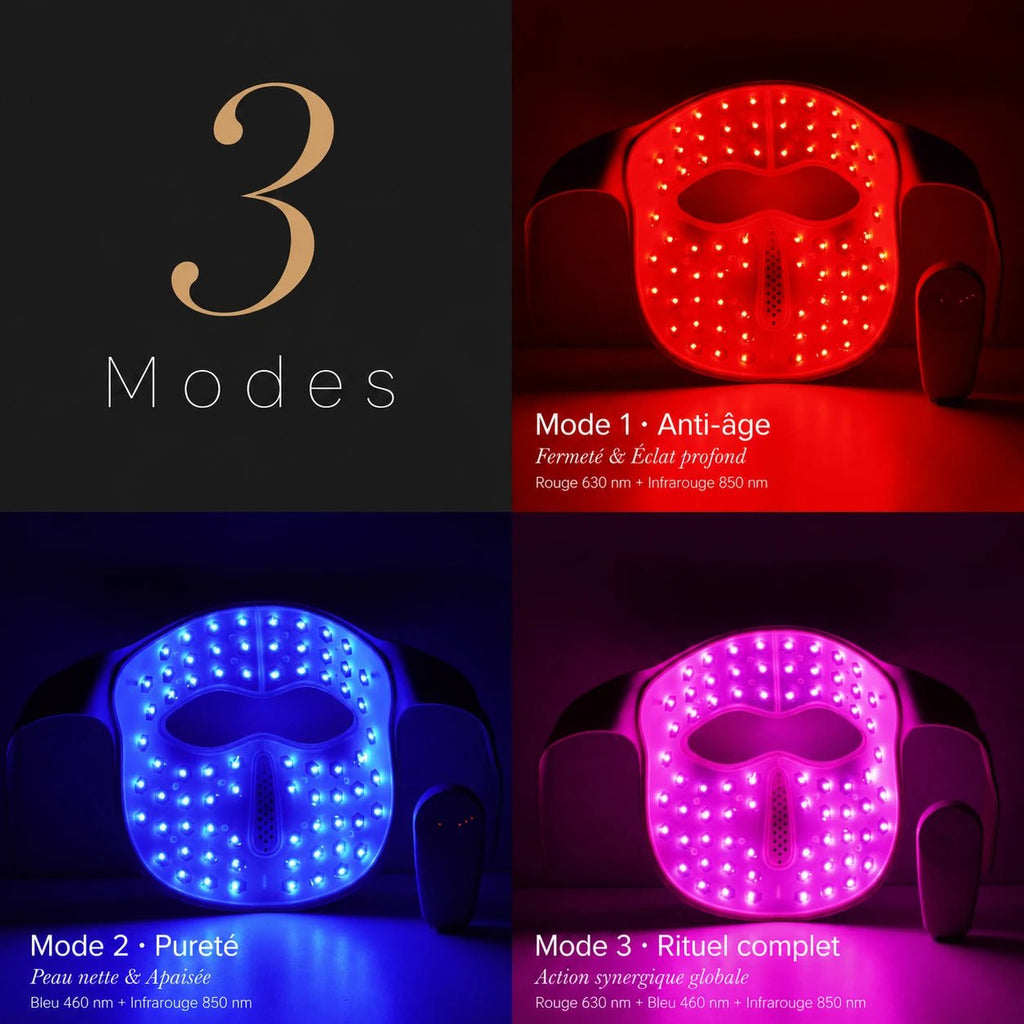 Masque LED Skin Glow PRO – Rituel guidé | Kalyssi
